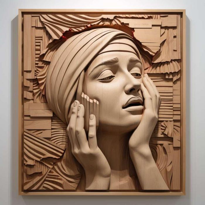 نموذج ثلاثي الأبعاد لآلة CNC 3D Art 